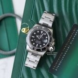 Đồng Hồ Rolex Submariner 126610LN-0001 Rep 1:1 Chế Tác Vỏ Bạc Mặt Đen Dây Kim Loại Oyster