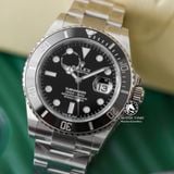 Đồng Hồ Rolex Submariner 126610LN-0001 Rep 1:1 Chế Tác Vỏ Bạc Mặt Đen Dây Kim Loại Oyster
