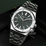 Đồng Hồ Audemars Piguet Royal Oak 15510ST.OO.1320ST.04 Rep 1:1 Chế Tác Vỏ Bạc Mặt Lá Dây Kim Loại
