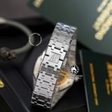 Đồng Hồ Audemars Piguet Royal Oak 15500ST.OO.1220ST.03 Rep 1:1 Chế Tác Vỏ Bạc Mặt Đen Dây Kim Loại