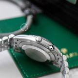 Đồng Hồ Rolex Datejust 41mm 126334-0014 Rep 1:1 Chế Tác Vỏ Bạc Mặt Xám Cọc Số Vạch Dây Kim Loại