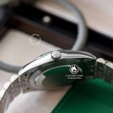 Đồng Hồ Rolex Datejust 41mm 126334-0018 Rep 1:1 Chế Tác Vỏ Bạc Mặt Đen Cọc Số Vạch Dây Kim Loại