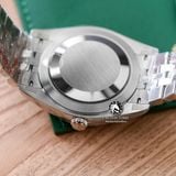 Đồng Hồ Rolex Datejust 41mm 126334-0004 Rep 1:1 Chế Tác Vỏ Bạc Mặt Bạc Cọc Số Vạch Dây Kim Loại