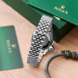 Đồng Hồ Rolex Datejust 36mm 116234-0080 Rep 1:1 Chế Tác Vỏ Bạc Mặt Bạc Cọc Số Vạch Dây Kim Loại Jubilee