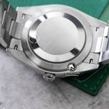 Đồng Hồ Rolex Datejust 41mm 126334-0025 Rep 1:1 Chế Tác Vỏ Bạc Mặt Xanh Dương Cọc Số La Mã Dây Kim Loại Oyster