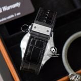 Đồng Hồ Hublot Classic Fusion 42mm Rep 1:1 Chế Tác Vỏ Bạc Đính Đá Pave Mặt Số Đen 542.NX.1171.LR.1704