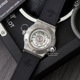 Đồng Hồ Hublot Classic Fusion 42mm Rep 1:1 Chế Tác Vỏ Bạc Và Mặt Số Đính Đá Pave 542.NX.9010.LR.1704