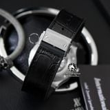 Đồng Hồ Hublot Classic Fusion 42mm Rep 1:1 Chế Tác Vỏ Bạc Niềng Bezel Đính 1 Hàng Đá Mặt Số Đen 542.NX.1171.LR