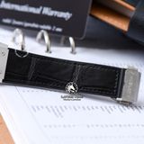 Đồng Hồ Hublot Classic Fusion 42mm Rep 1:1 Chế Tác Vỏ Bạc Titanium Mặt Số Đen Nâng Cấp Vòng Bi Bánh Đà Chính Hãng 542.NX.1171.LR