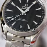 Đồng Hồ Omega Seamaster Aqua Terra 150M Co-Axial Master Chronometer 41 mm 220.10.41.21.01.001 Rep 1:1 Chế Tác Vỏ Bạc Mặt Đen