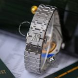 Đồng Hồ Audemars Piguet Royal Oak 15500ST.OO.1220ST.01 Rep 1:1 Chế Tác Vỏ Bạc Mặt Xanh Dương Dây Kim Loại