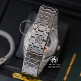 Đồng Hồ Audemars Piguet Royal Oak Skeleton 15407ST.OO.1220ST.01 Rep 1:1 Chế Tác Vỏ Bạc Mặt Lộ Cơ Dây Kim Loại