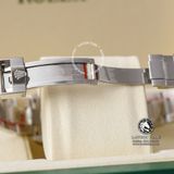 Đồng Hồ Rolex Cosmograph Daytona Rainbow 116599RBOW Rep 1:1 Cao Cấp Vỏ Bạc Niềng Bezel Đính Ruby Cầu Vồng Mặt Đen Dây Kim Loại