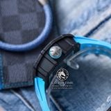 Đồng Hồ Richard Mille RM 53-01 Manual Winding Tourbillon Pablo Mac Donough Rep 1:1 Cao Cấp Vỏ Carbon Mặt Skeleton Lộ Cơ Dây Cao Su