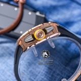 Đồng Hồ Richard Mille RM 11-03 Automatic Winding Flyback Chronograph Rep 1:1 Cao Cấp Vỏ Vàng Hồng Mặt Skeleton Lộ Cơ Dây Cao Su