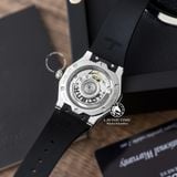 Đồng Hồ Hublot Classic Fusion Orlinski 40mm Rep 1:1 Chế Tác Vỏ Bạc Độ Demi Kim Cương Thiên Nhiên - Moissanite Tùy Chọn 550.NS.1800.RX.1604.ORL19