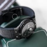 Đồng Hồ Hublot Classic Fusion 42mm Rep 1:1 Chế Tác Vỏ Đen Mặt Số Đen Dây Cá Sấu 511.CM.1171.LR
