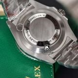 Đồng Hồ Rolex Sea Dweller 43mm 126600-0001 Rep 1:1 Chế Tác Vỏ Bạc Mặt Đen Dây Kim Loại Oyster