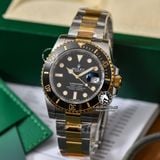 Đồng Hồ Rolex Submariner 126613LN-002 Rep 1:1 Cao Cấp Vỏ Bạc Demi Vàng Kim Mặt Đen Dây Kim Loại Oyster