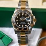 Đồng Hồ Rolex Submariner 126613LN-002 Rep 1:1 Cao Cấp Vỏ Bạc Demi Vàng Kim Mặt Đen Dây Kim Loại Oyster