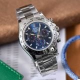 Đồng Hồ Rolex Cosmograph Daytona 116509-0071 Rep 1:1 Cao Cấp Vỏ Bạc Mặt Xanh Dương Dây Kim Loại