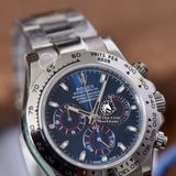 Đồng Hồ Rolex Cosmograph Daytona 116509-0071 Rep 1:1 Cao Cấp Vỏ Bạc Mặt Xanh Dương Dây Kim Loại