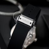 Đồng Hồ Hublot Classic Fusion 42mm Rep 1:1 Chế Tác Vỏ Bạc Titanium Mặt Số Xám Chải Tia Dây Cao Su Đen 542.NX.7071.RX