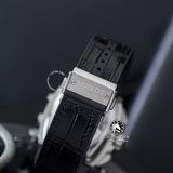 Đồng Hồ Hublot Spirit Of Big Bang 42mm Rep 1:1 Chế Tác Vỏ Bạc Niềng Ceramic Đen Mặt Đen Dây Da Cá Sấu 641.NM.0173.LR