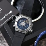 Đồng Hồ Hublot Big Bang Unico 42mm Rep 1:1 Chế Tác Vỏ Bạc Mặt Xanh Dương Dây Cao Su 441.NX.1171.RX