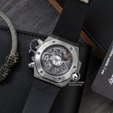 Đồng Hồ Hublot Big Bang Unico 42mm Rep 1:1 Chế Tác Vỏ Bạc Mặt Xám Dây Cao Su 441.NX.1171.RX