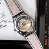 Đồng Hồ Patek Philippe Complications 5396G-014 Rep 1:1 Chế Tác Vỏ Bạc Mặt Xám Cọc Số Học Trò Dây Da