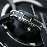 Đồng Hồ Hublot Big Bang 44mm Rep 1:1 Chế Tác Vỏ Bạc Mặt Carbon Đen Cọc Vạch 301.SM.1770.RX