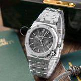 Đồng Hồ Audemars Piguet Royal Oak 37mm 15450ST.OO.1256ST.02 Rep 1:1 Chế Tác Vỏ Bạc Xám Dây Kim Loại