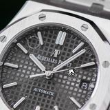 Đồng Hồ Audemars Piguet Royal Oak 37mm 15450ST.OO.1256ST.02 Rep 1:1 Chế Tác Vỏ Bạc Xám Dây Kim Loại