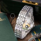 Đồng Hồ Audemars Piguet Royal Oak 37mm 15450ST.OO.1256ST.02 Rep 1:1 Chế Tác Vỏ Bạc Xám Dây Kim Loại