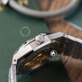 Đồng Hồ Audemars Piguet Royal Oak 37mm 15450ST.OO.1256ST.02 Rep 1:1 Chế Tác Vỏ Bạc Xám Dây Kim Loại