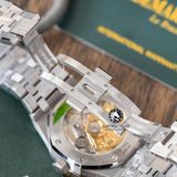 Đồng Hồ Audemars Piguet Royal Oak 37mm 15450ST.OO.1256ST.02 Rep 1:1 Chế Tác Vỏ Bạc Xám Dây Kim Loại