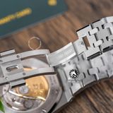 Đồng Hồ Audemars Piguet Royal Oak 37mm 15450ST.OO.1256ST.02 Rep 1:1 Chế Tác Vỏ Bạc Xám Dây Kim Loại