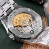 Đồng Hồ Audemars Piguet Royal Oak 37mm 15450ST.OO.1256ST.01 Rep 1:1 Chế Tác Vỏ Bạc Mặt Trắng Dây Kim Loại