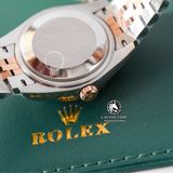 Đồng Hồ Rolex Datejust 31mm M278381RBR-0028 Rep 1:1 Chế Tác Mặt Nâu Chocolate Dây Demi Vàng Hồng Jubilee 5 mắt