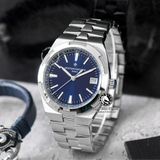 Đồng Hồ Vacheron Constantin Overseas 4520V/210A-B128 Rep 1:1 Chế Tác Mặt Xanh Dương Vỏ Thép