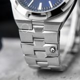 Đồng Hồ Vacheron Constantin Overseas 4520V/210A-B128 Rep 1:1 Chế Tác Mặt Xanh Dương Vỏ Thép