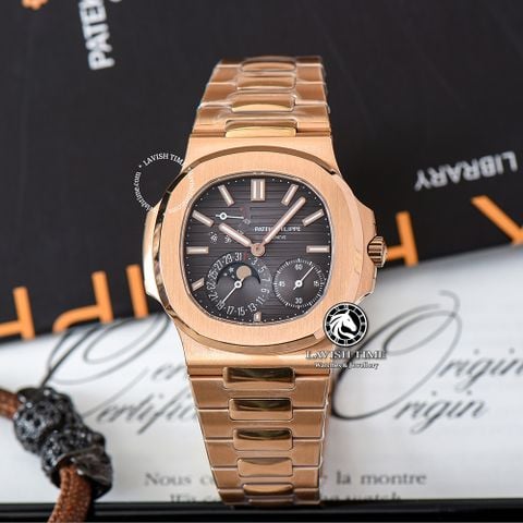 Đồng hồ Patek Philippe Nautilus 5712/1R-001 Rep 1:1 Chế Tác Vỏ Vàng Hồng
