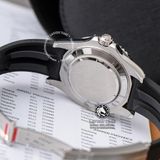 Đồng Hồ Rolex Yacht-Master 40mm 226659-0002 Rep 1:1 Cao Cấp Vỏ Bạc Mặt Đen Dây Cao Su