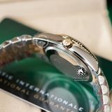 Đồng Hồ Rolex Datejust 36mm 126233-0045 Rep 1:1 Chế Tác Vỏ Bọc Vàng Mặt Gấp Nếp Vàng Cọc Số Đính Đá Dây Kim Loại Jubilee