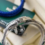 Đồng Hồ Rolex Yacht-Master 40mm 126622-0002 Rep 1:1 Cao Cấp Vỏ Bạc Mặt Xanh Dây Kim Loại