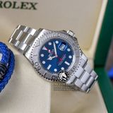Đồng Hồ Rolex Yacht-Master 40mm 126622-0002 Rep 1:1 Cao Cấp Vỏ Bạc Mặt Xanh Dây Kim Loại