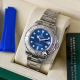 Đồng Hồ Rolex Yacht-Master 40mm 126622-0002 Rep 1:1 Cao Cấp Vỏ Bạc Mặt Xanh Dây Kim Loại