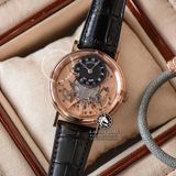 Đồng Hồ Breguet Tradition 7057BR/R9/9W6 Rep 1:1 Chế Tác Vỏ Vàng Hồng Mặt Hồng Dây Da