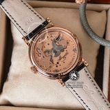 Đồng Hồ Breguet Tradition 7057BR/R9/9W6 Rep 1:1 Chế Tác Vỏ Vàng Hồng Mặt Hồng Dây Da